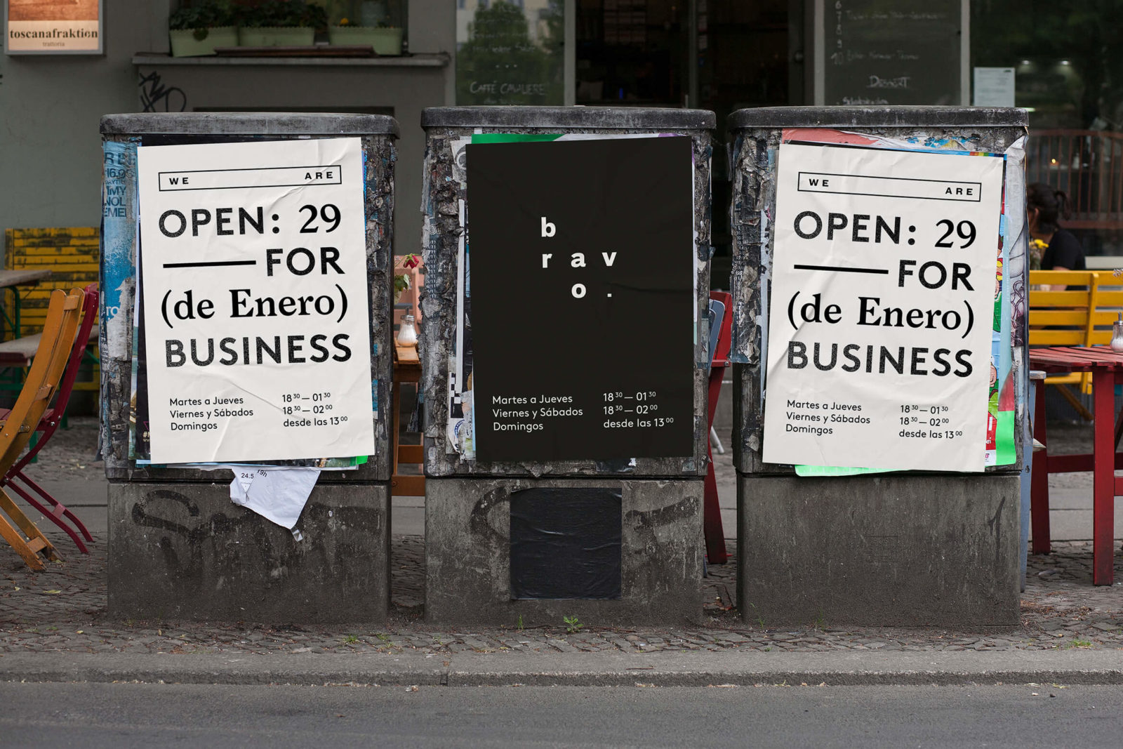 Open for business